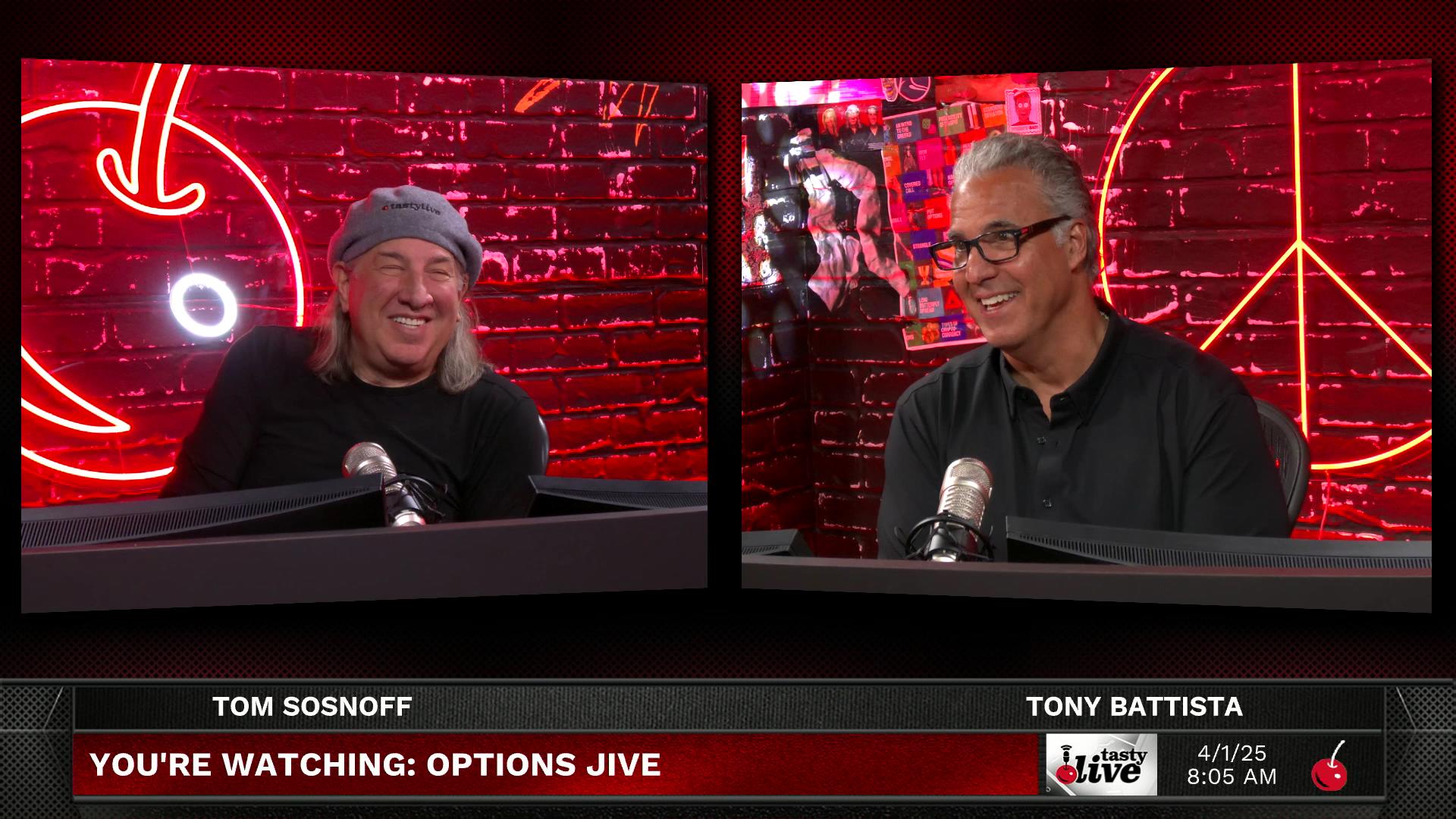 Options Jive - April 1, 2025 - Daily PL Swings Over the Life of a trade Episode cover