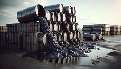 crude oil prices fall