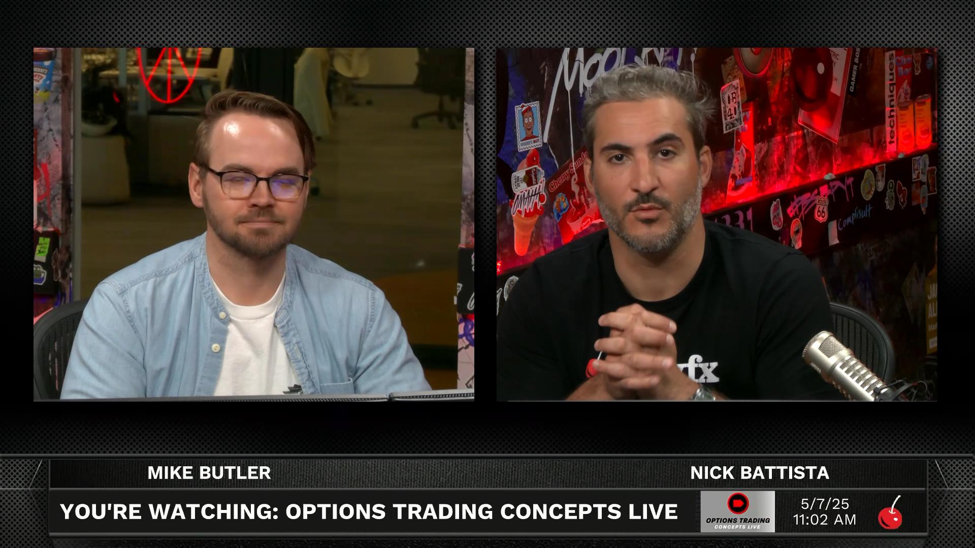 Options Trading Concepts Live - May 7, 2025 - Fed Decision and Market Chop Sets Stage for Trading Opportunities Episode cover