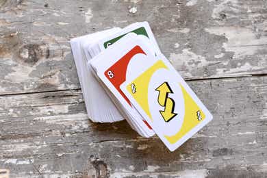 Deck of Uno Cards - Reverse Card