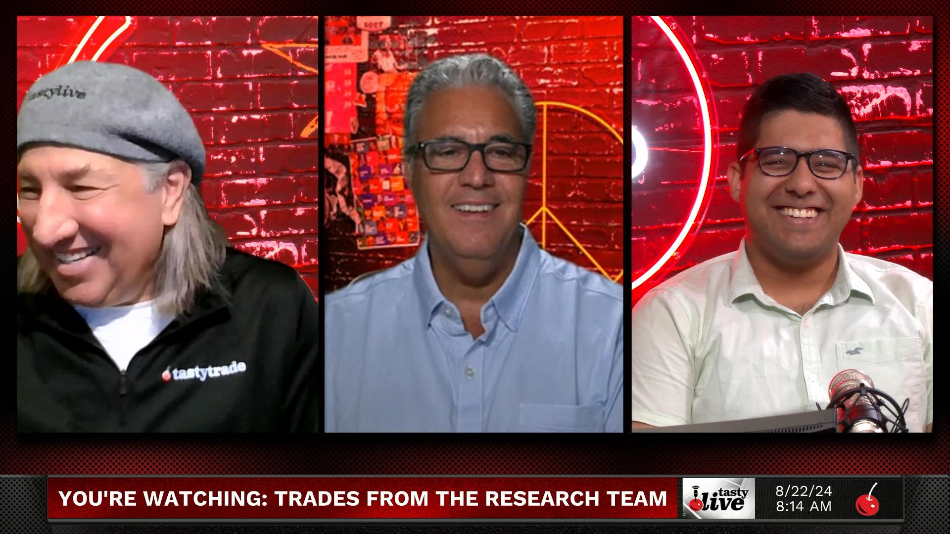 Trades From the Research Team LIVE - August 22, 2024 - Trades from the Research Team Live Episode cover