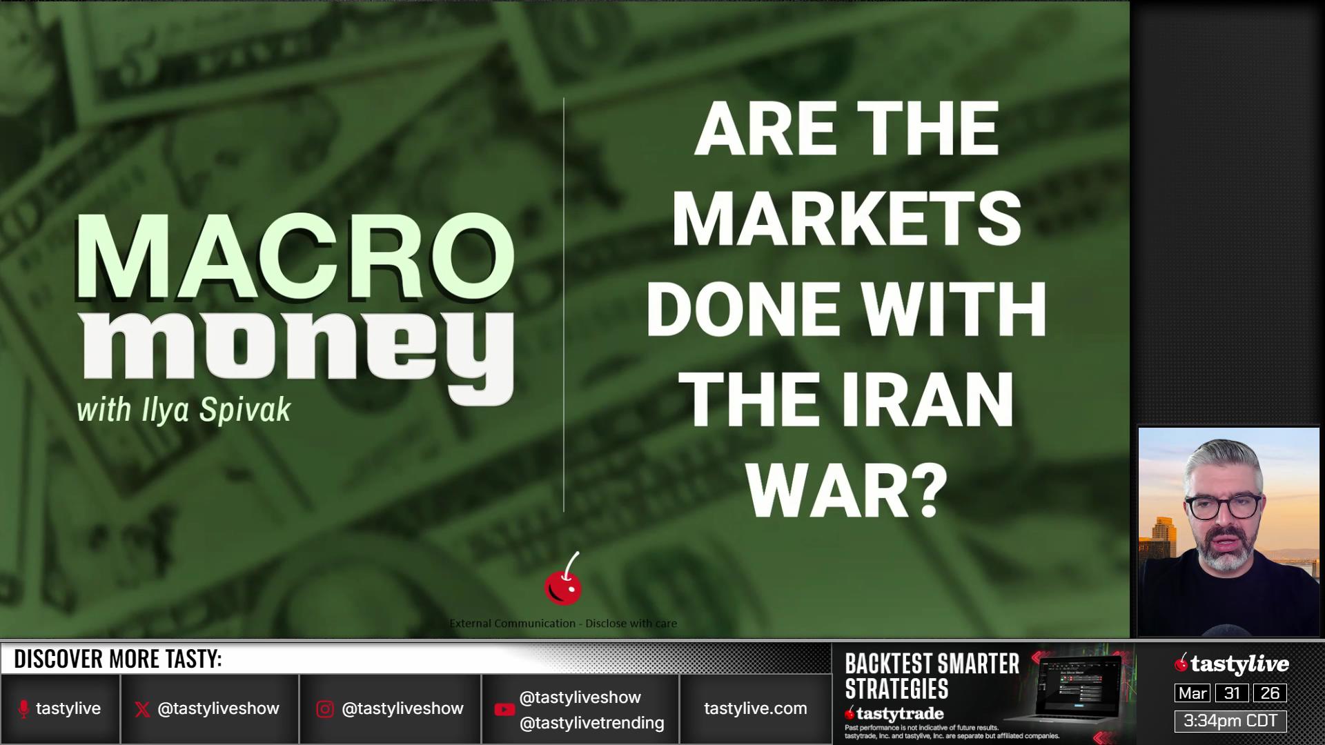 Macro Money - March 31, 2026 - Are The Markets Done With The Iran War? Episode cover