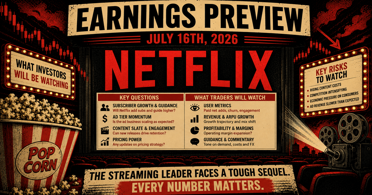 Netflix Earnings Preview: A Make-or-Break Quarter for a Beaten-Down Stock