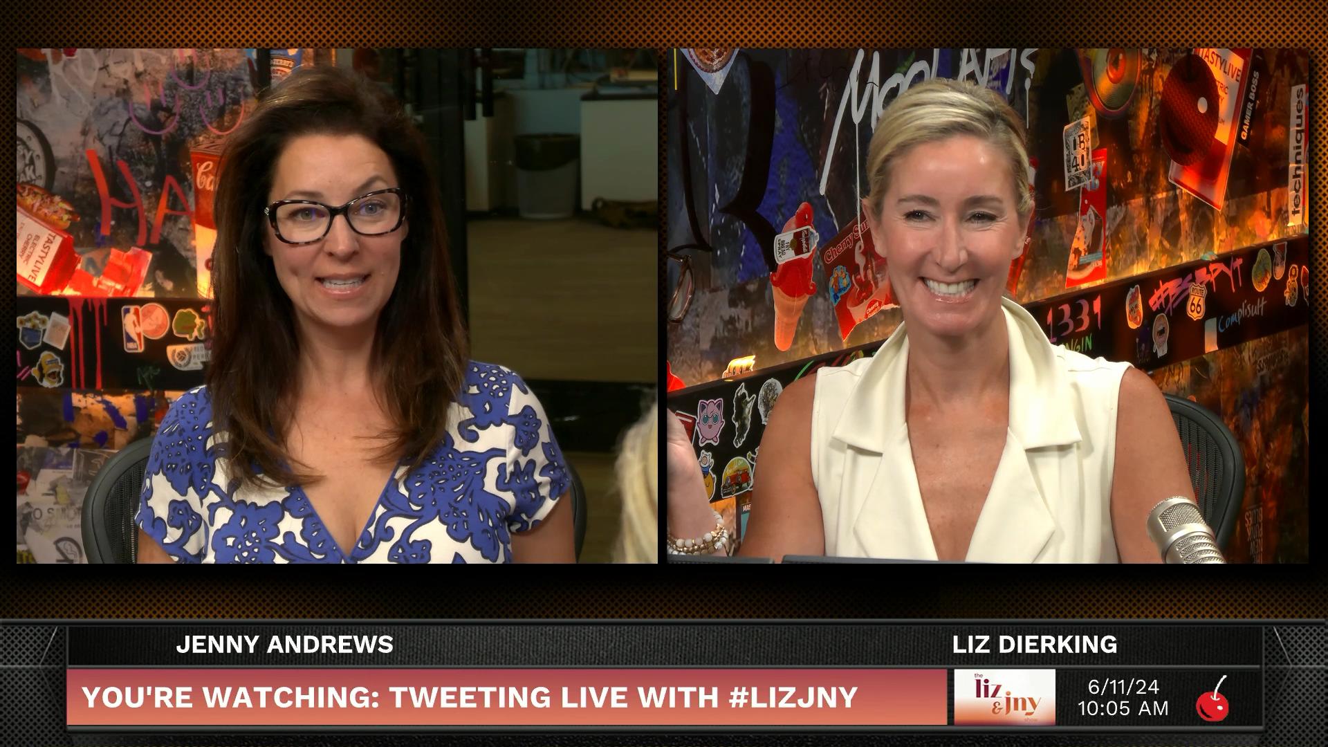 Tweeting Live with LIZ & JNY - June 11, 2024 - Tweeting Live With Liz and Jenny Episode cover
