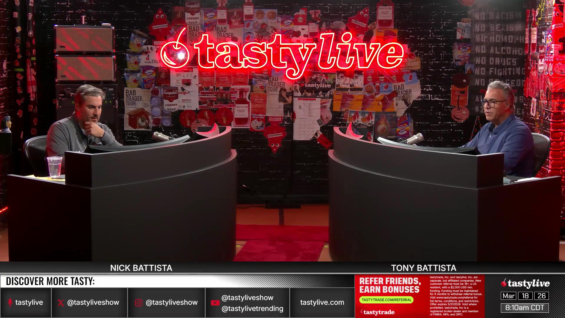 Options Jive - March 18, 2026 - Offensive vs Defensive Trading: When to Adjust Episode cover