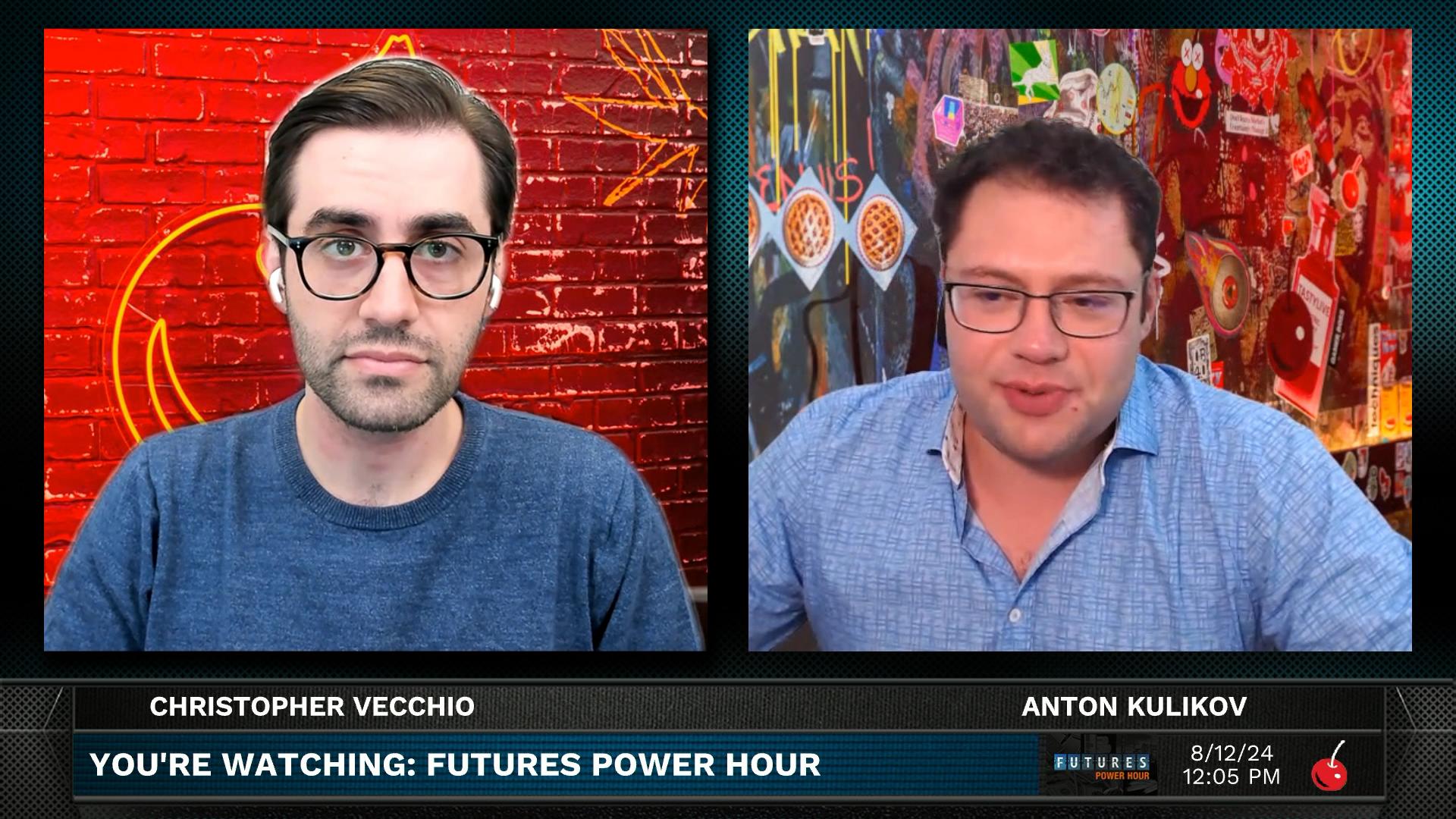 Futures Power Hour - August 12, 2024 - Macro Remains in the Drivers Seat Episode cover