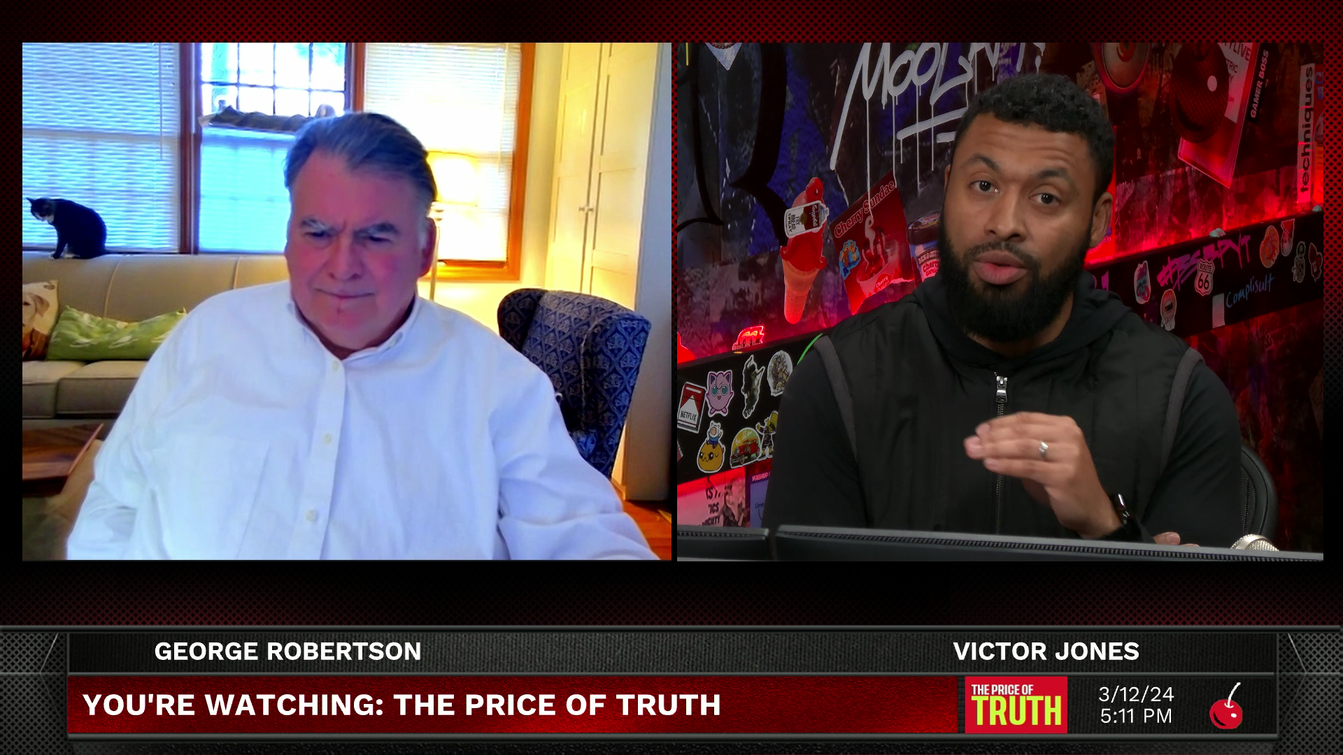 The Price of Truth - March 12, 2024 - The Price of Truth with George Robertson Episode cover