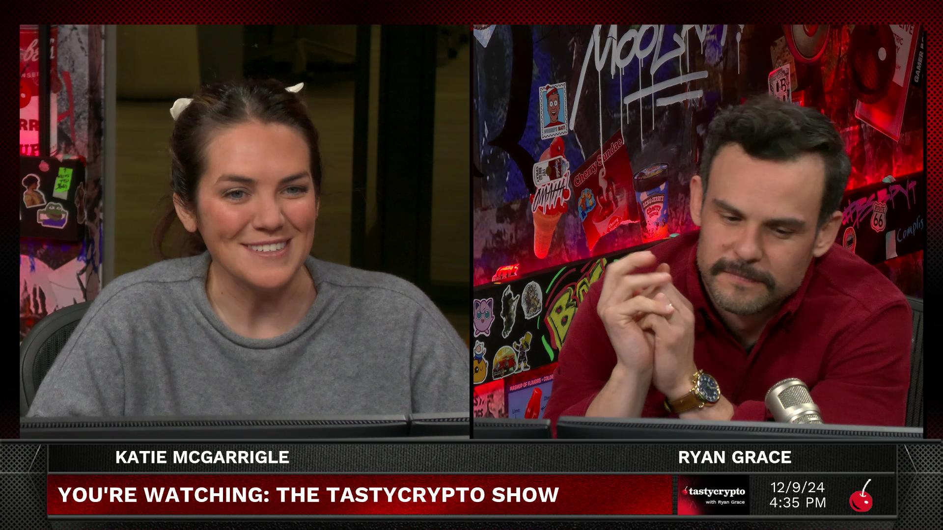 The tastycrypto Show - December 9, 2024 - WDIS? Crypto EP6: Katie's Crypto Questions Episode cover