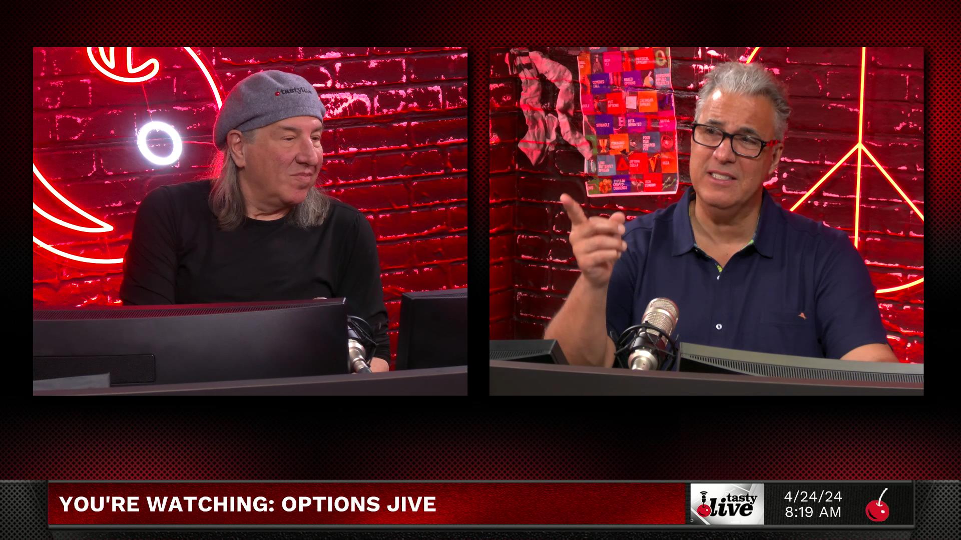 Options Jive - April 24, 2024 - Mitigating Downside Risks with 21 DTE Episode cover