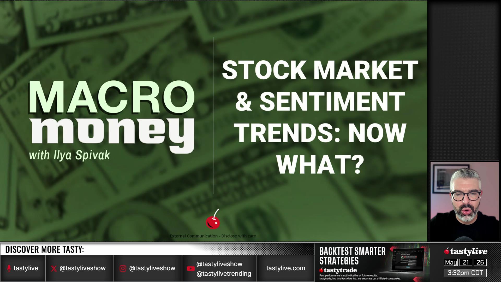 Macro Money - May 21, 2026 - Stock Market & Sentiment Trends: What Now? Episode cover
