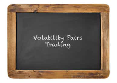 Volatility pairs trading