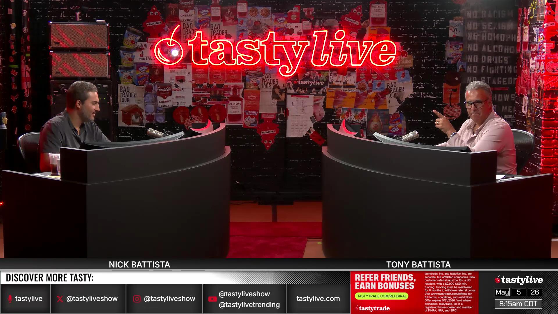 Options Jive - May 5, 2026 - How to Time Profits in Short Strangles Episode cover