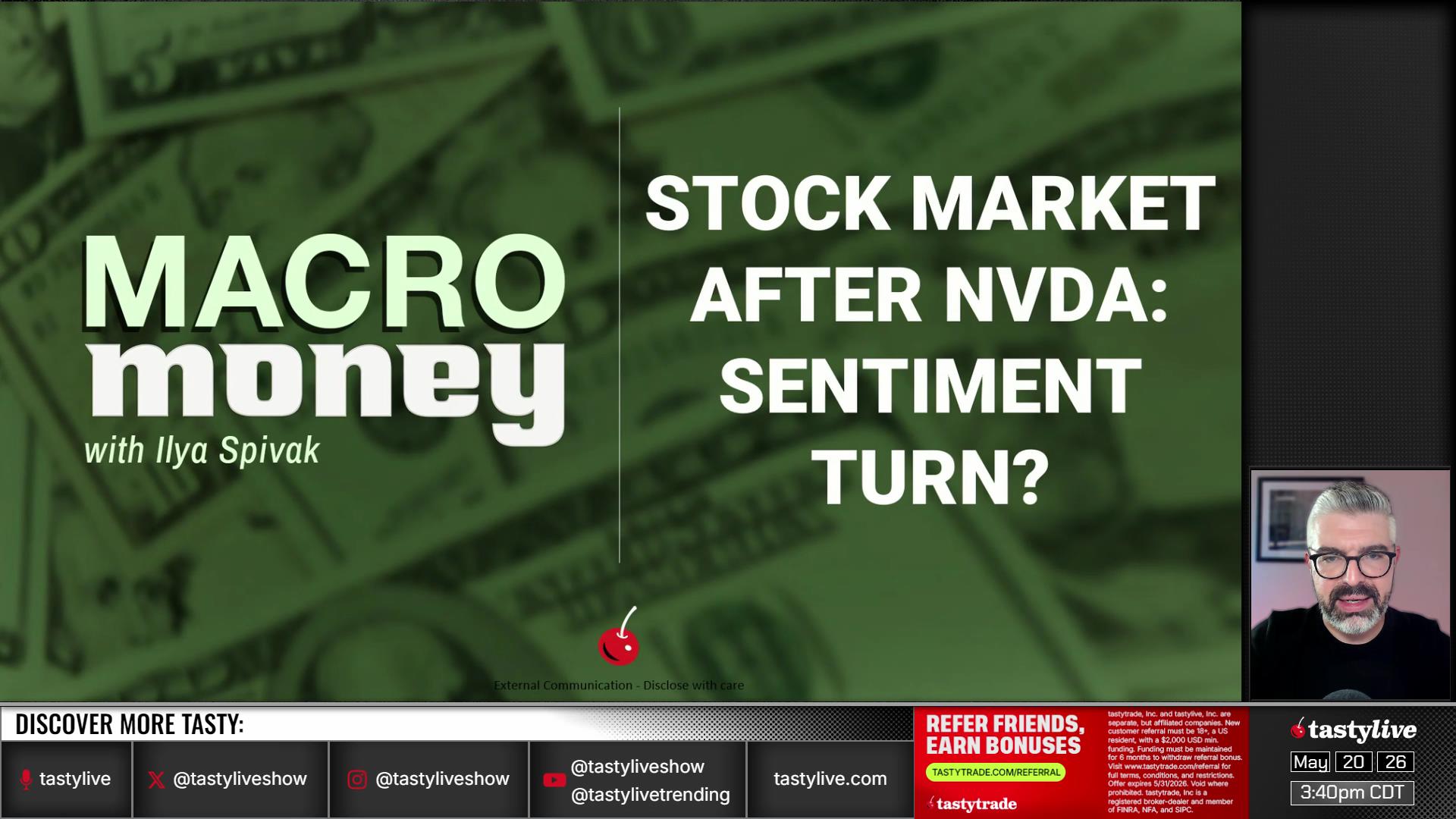 Macro Money - May 20, 2026 - Stock Market After NVDA: Sentiment Turn? Episode cover