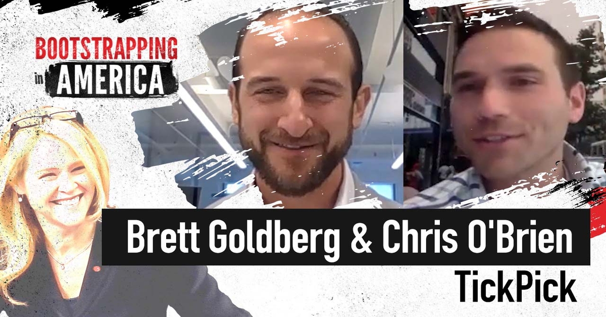 Brett Goldberg & Chris O'Brien of TickPick - Bootstrapping In America