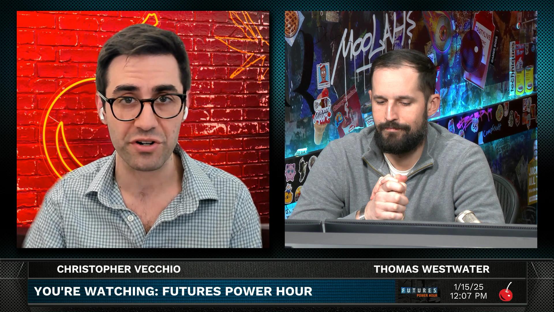 Futures Power Hour - January 15, 2025 - Inflation is Warm but Not Hot Episode cover
