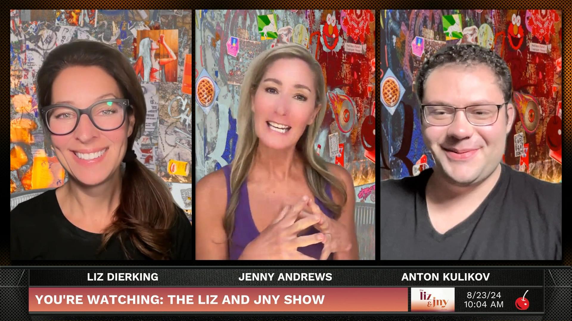 The LIZ and JNY Show - August 23, 2024 - How Often Do V Bottoms Happen Episode cover