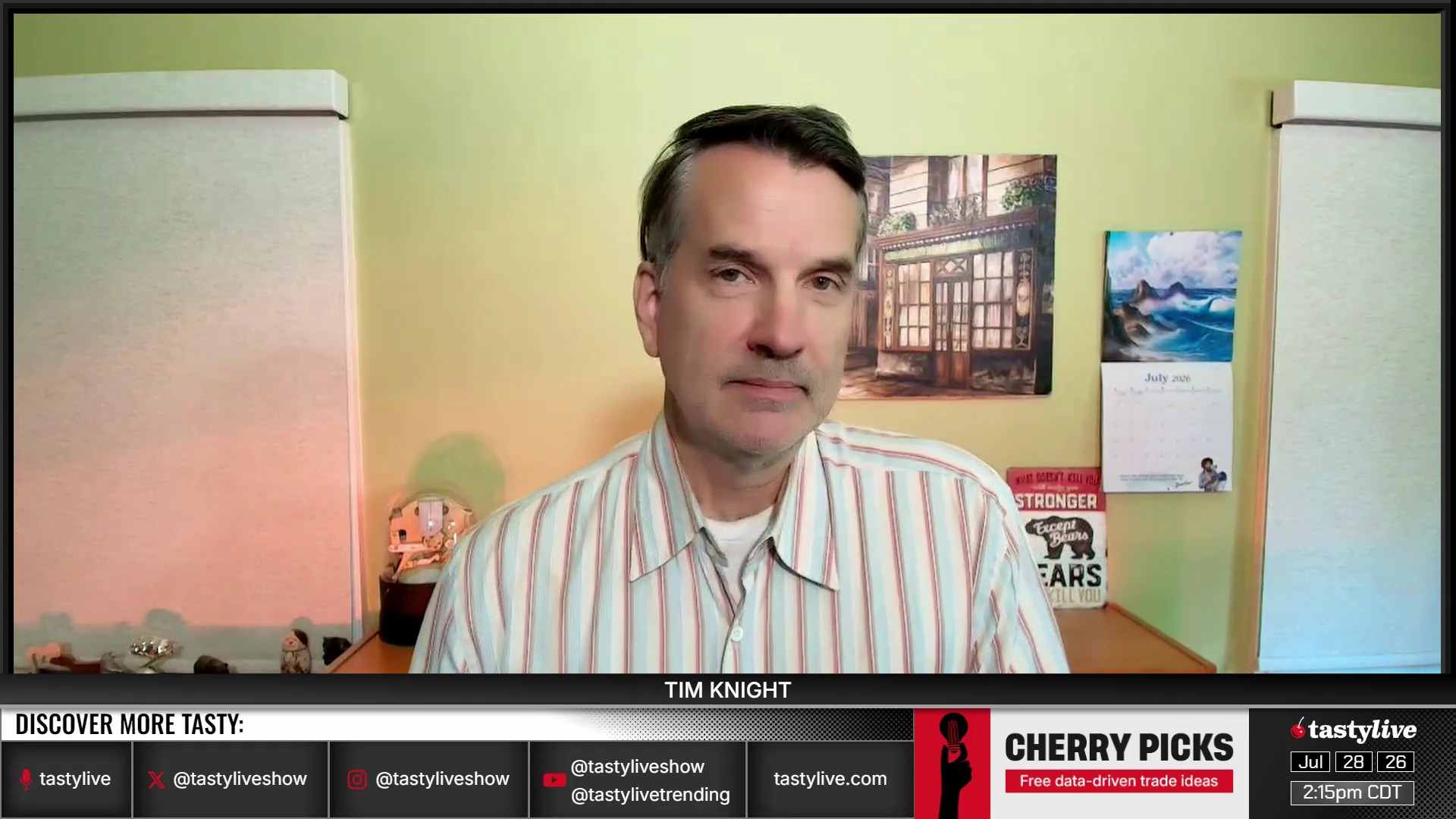 Trading Charts with Tim Knight - July 28, 2026 - Trading Charts with Tim Knight Afternoon Episode cover