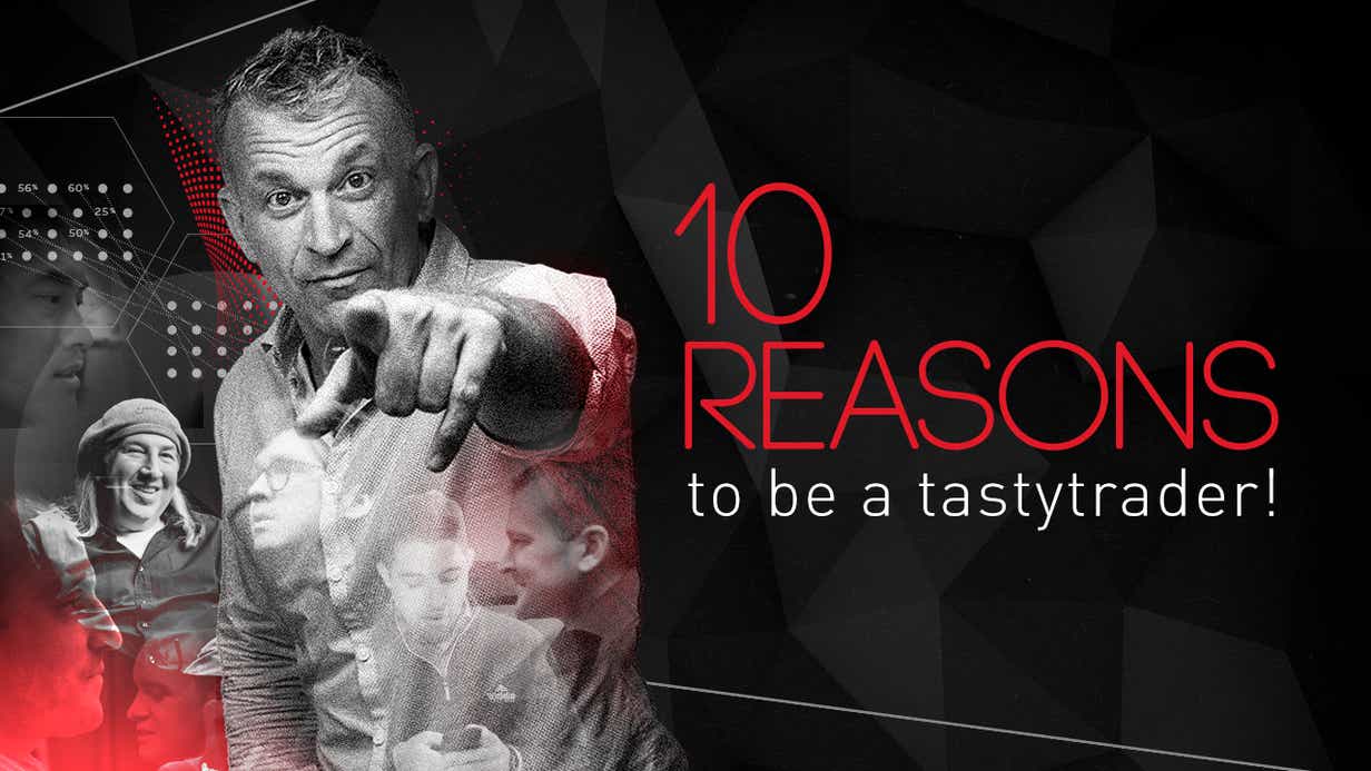 10 Reasons to be a tastytrader hero image