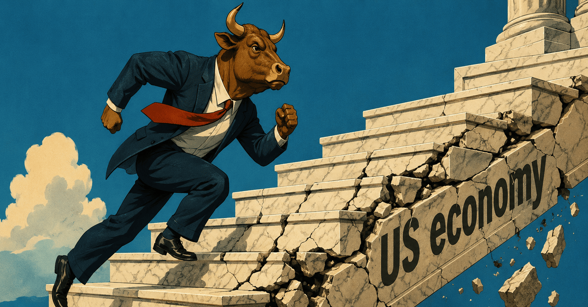 The US Economy is Wobbling. Stocks Haven't Noticed Yet.