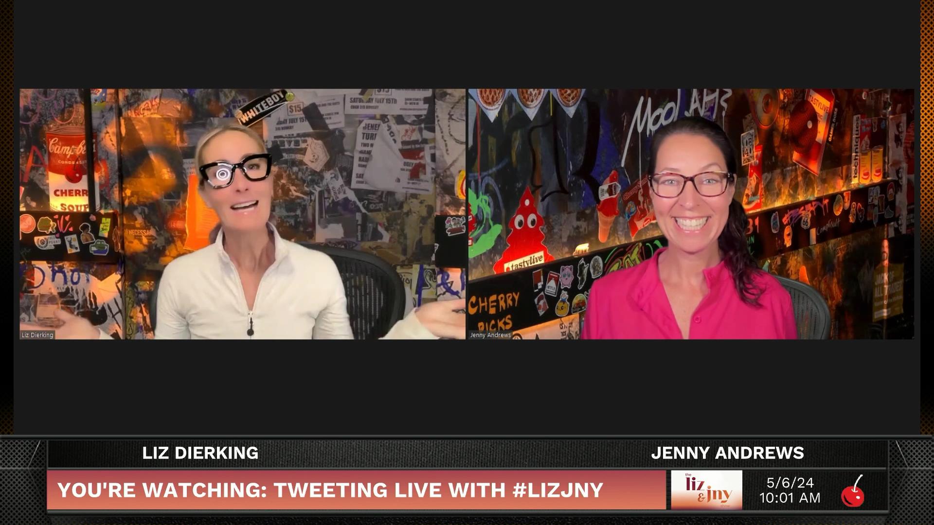 Tweeting Live with LIZ & JNY - May 6, 2024 - Tweeting Live With Liz and Jenny Episode cover