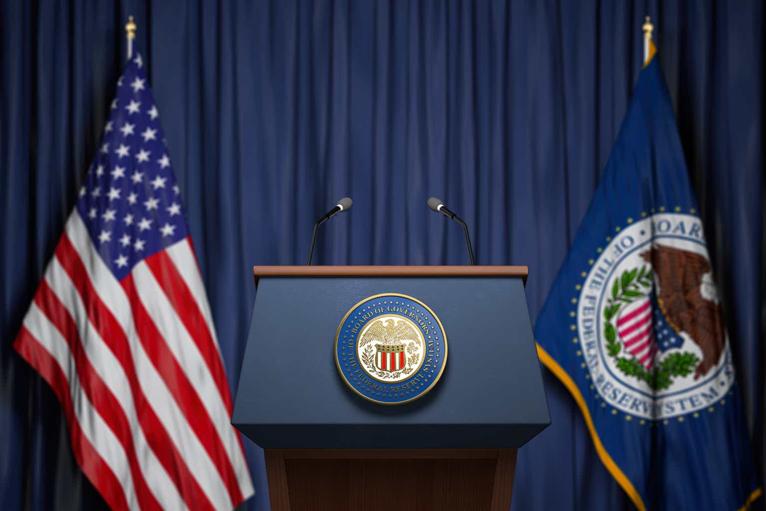 federal reserve board of governors podium image