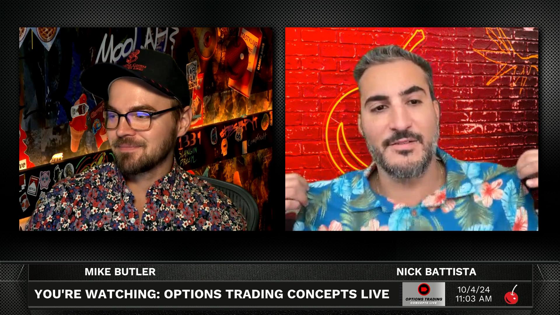Options Trading Concepts Live - October 4, 2024 - Finding Trade Opportunities Episode cover