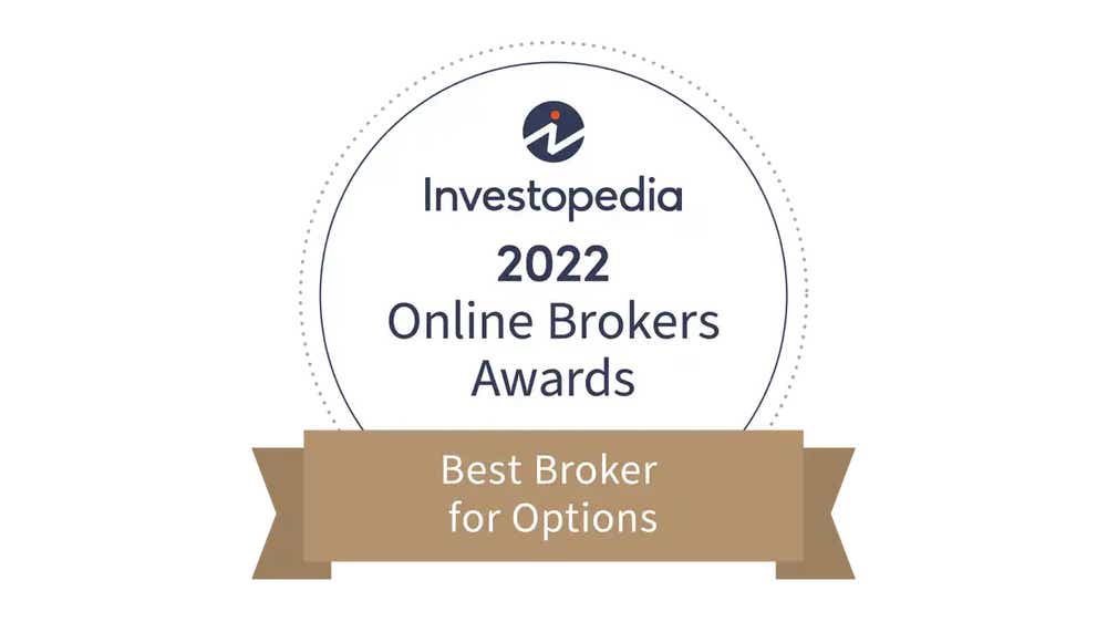 Best Broker for Options in 2022 Investopedia Award Badge