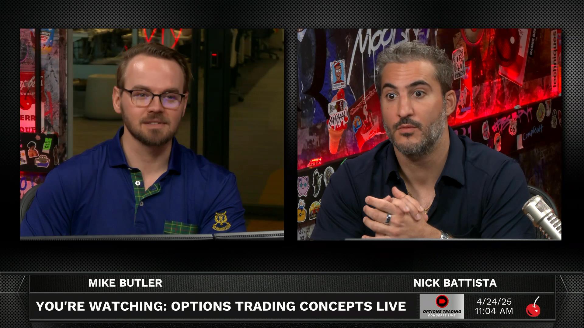Options Trading Concepts Live - April 24, 2025 - Semiconductor Sector Leads Market Rally Amid Tech Earnings Season Episode cover