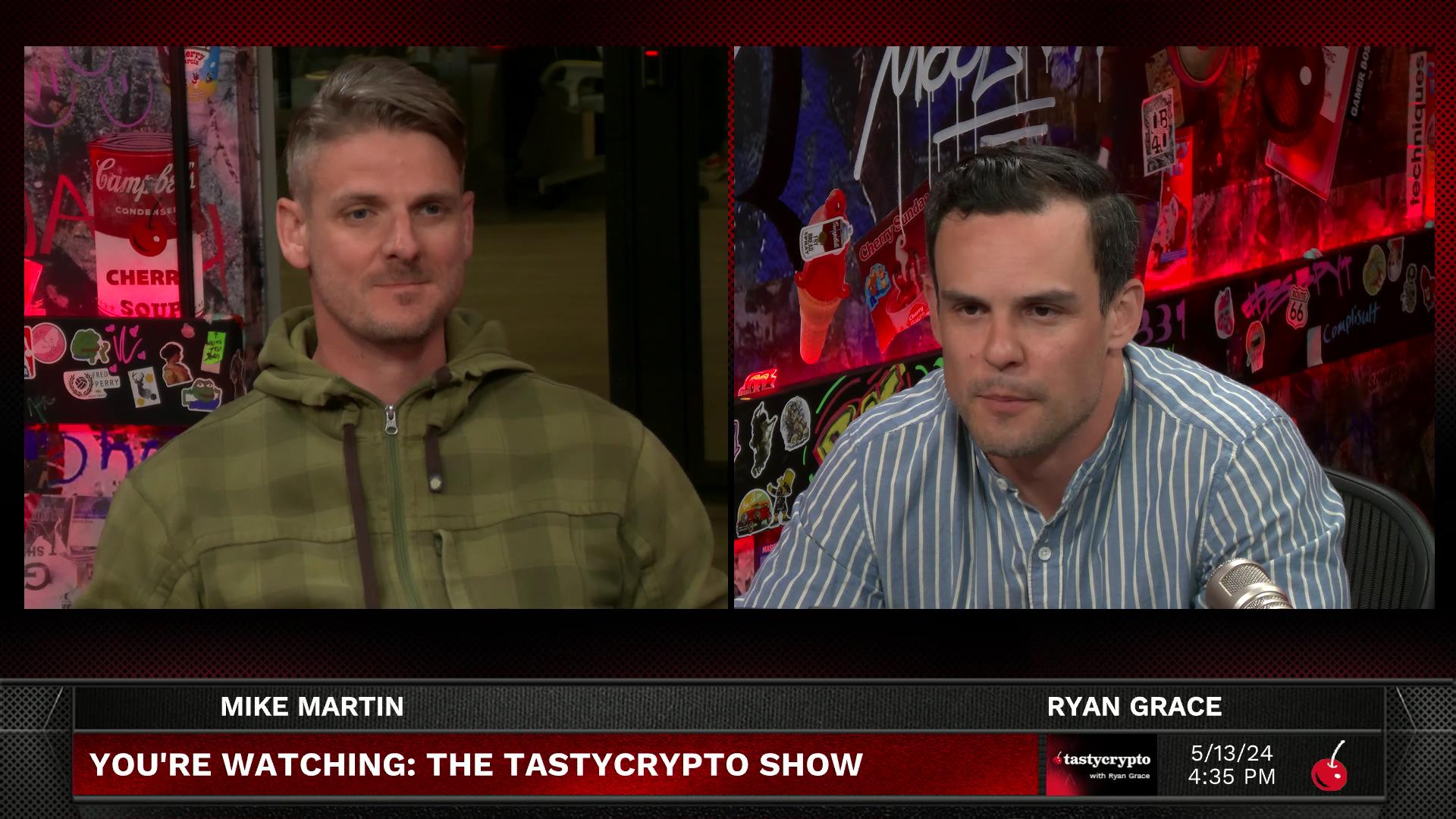 The tastycrypto Show - May 13, 2024 - GME, MEMEs, & Liquidity: Are We Back? Episode cover