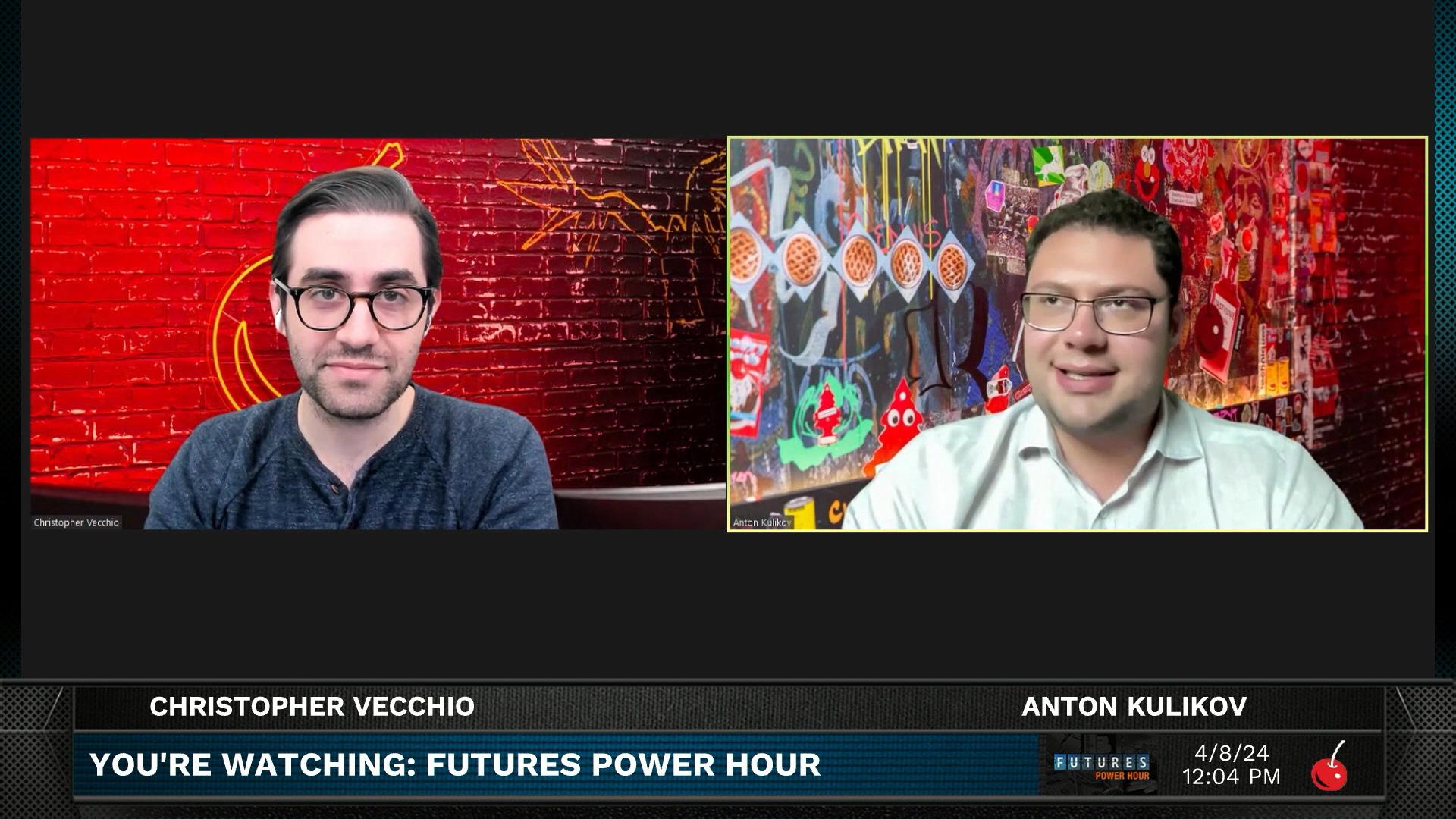 Futures Power Hour - April 8, 2024 - Monday Markets Eclipsed by Macro Calendar Earnings Episode cover