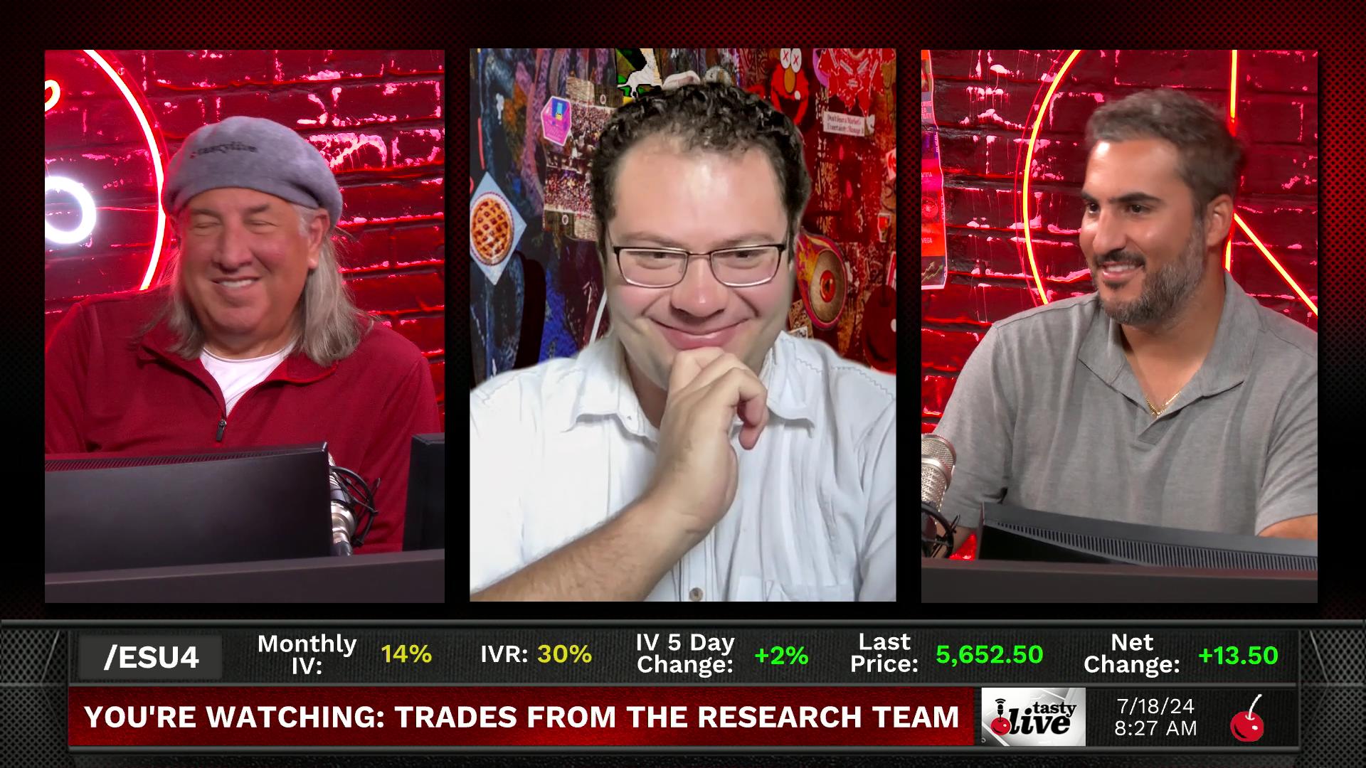 Trades From the Research Team LIVE - July 18, 2024 - Trades from the Research Team Live Episode cover