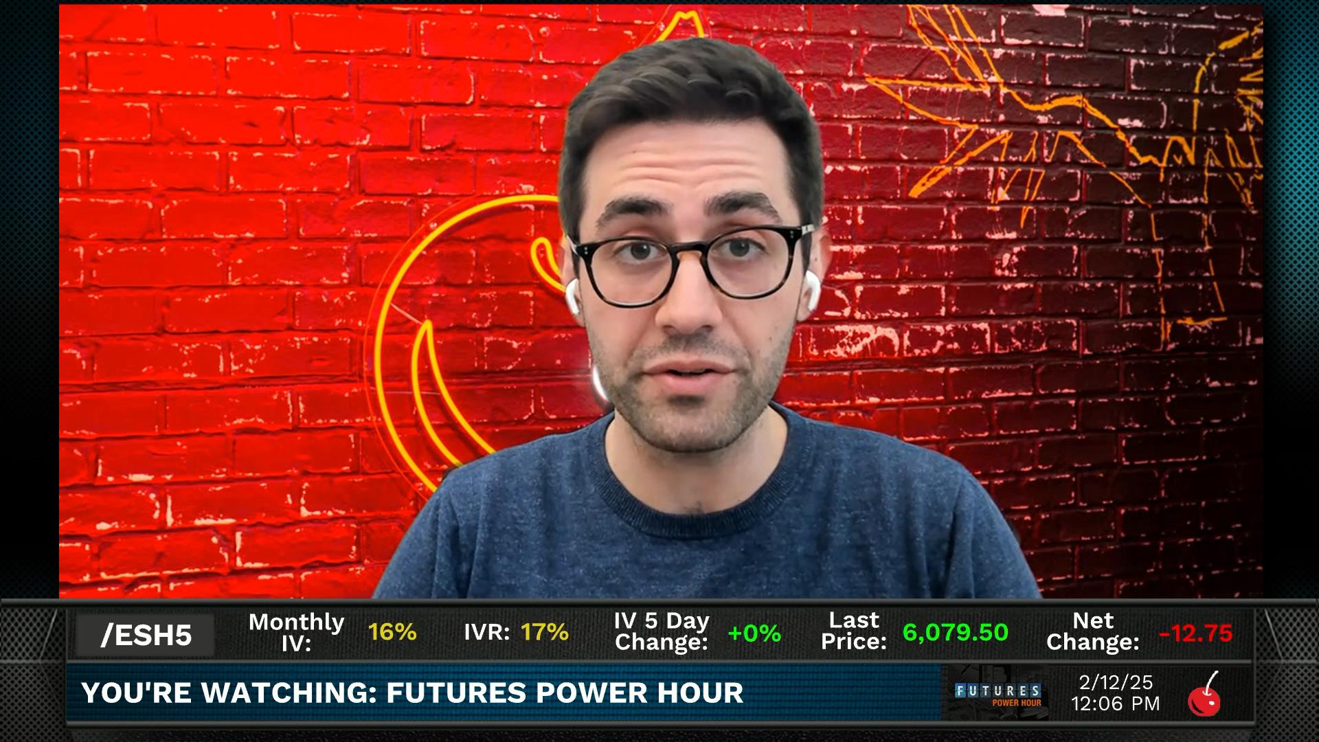 Futures Power Hour - February 12, 2025 - Churning Ahead of Macro Risk Episode cover