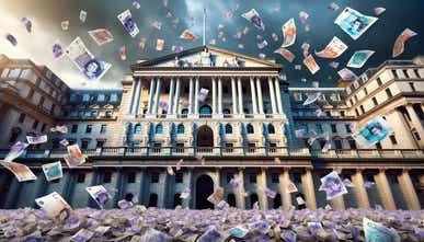 British pounds falling