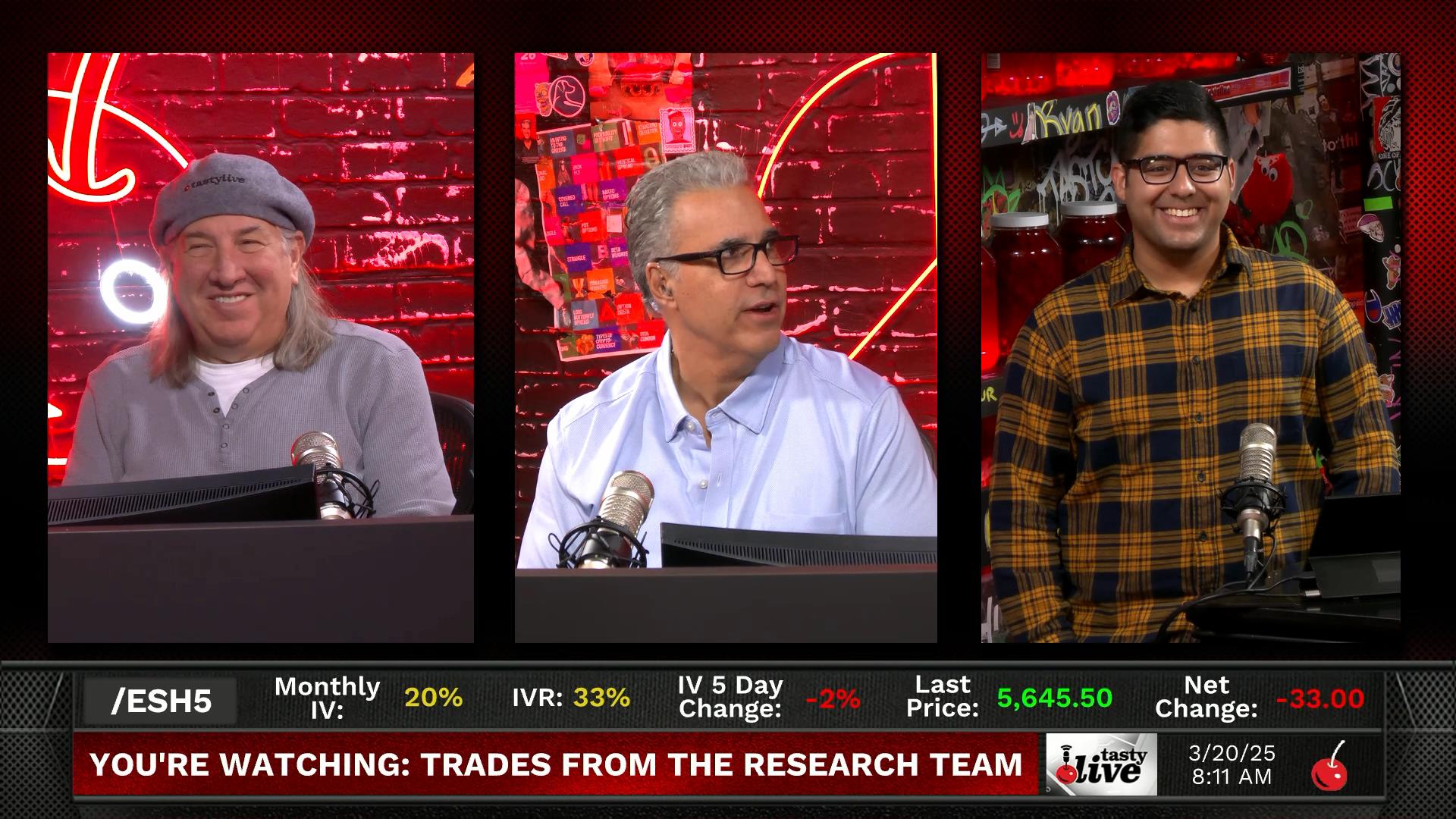 Trades From the Research Team LIVE - March 20, 2025 - Trades from the Research Team Live Episode cover