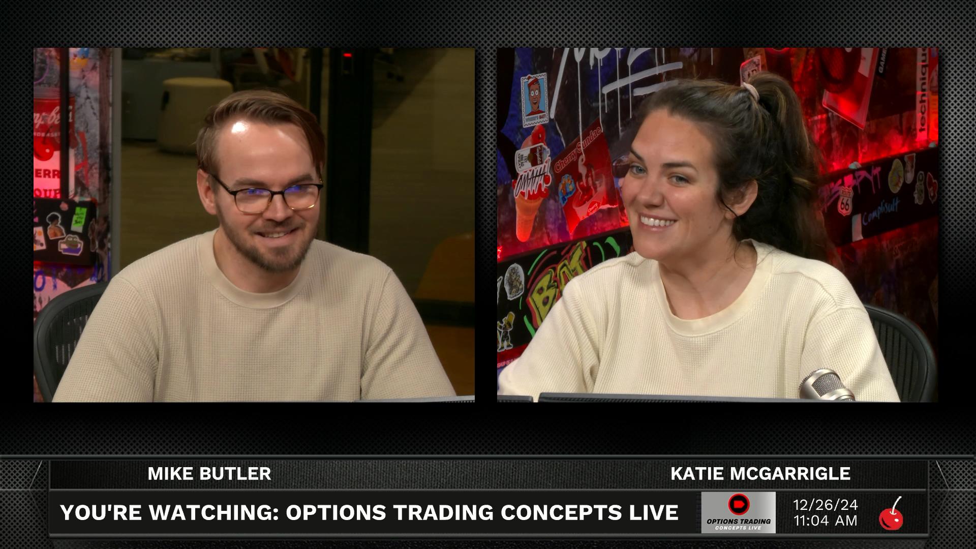 Options Trading Concepts Live - December 26, 2024 - Three Trade Ideas December 26th 2024 Episode cover