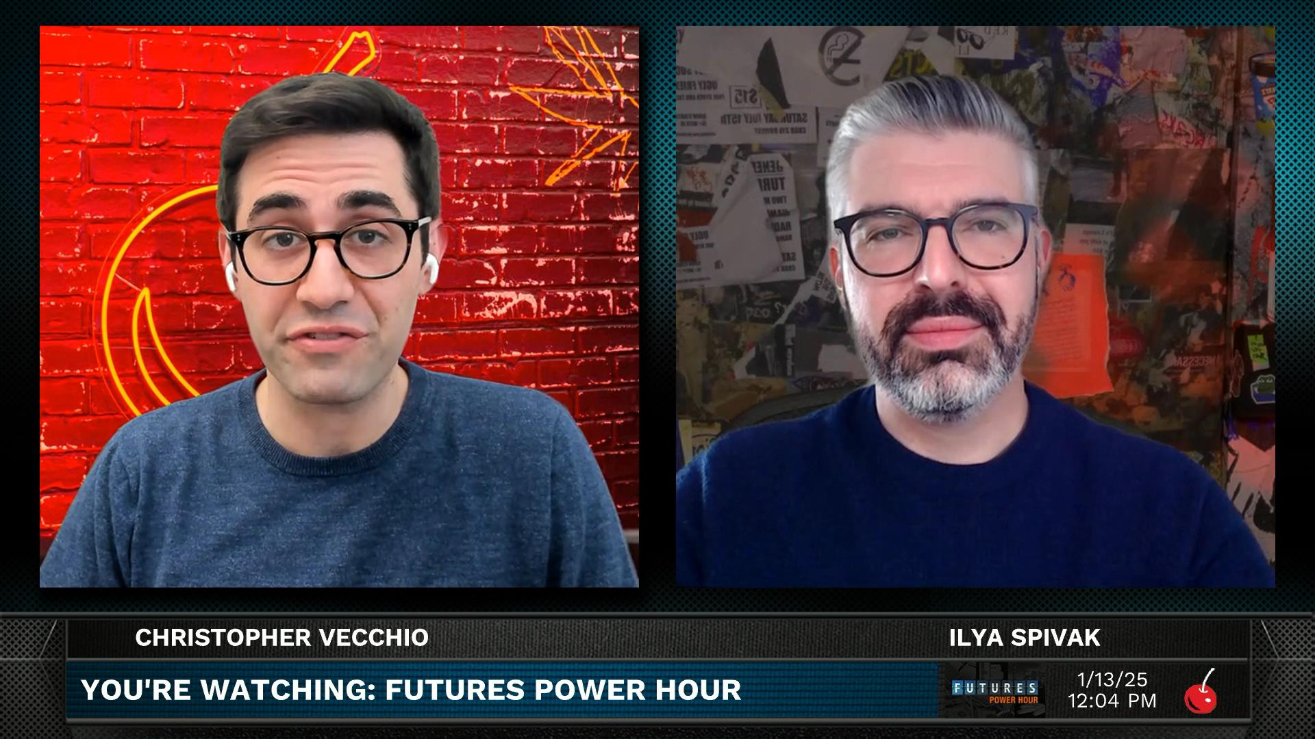 Futures Power Hour - January 13, 2025 - Real Yields and Inflation Fears Episode cover