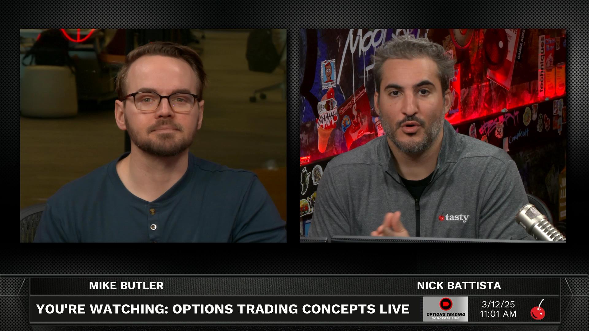 Options Trading Concepts Live - March 12, 2025 - ADBE Earnings Trades Episode cover