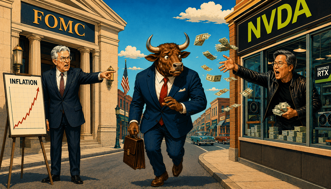 Stock Markets on the Brink as FOMC Minutes, NVDA Earnings Loom