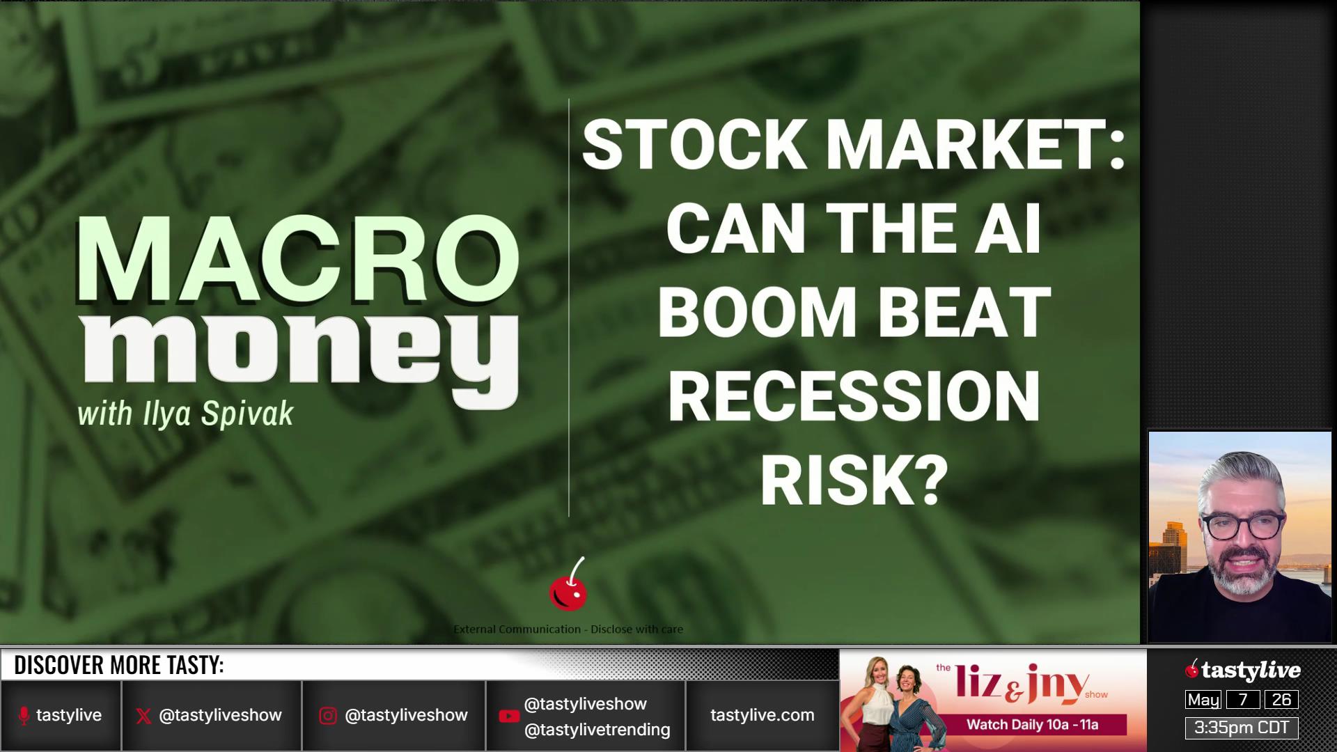 Macro Money - May 7, 2026 - Stock Market: Can The AI Boom Beat Recession Risk? Episode cover