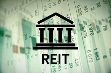 REIT graphic on a data sheet