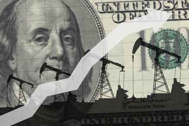 price of oil us dollar bill