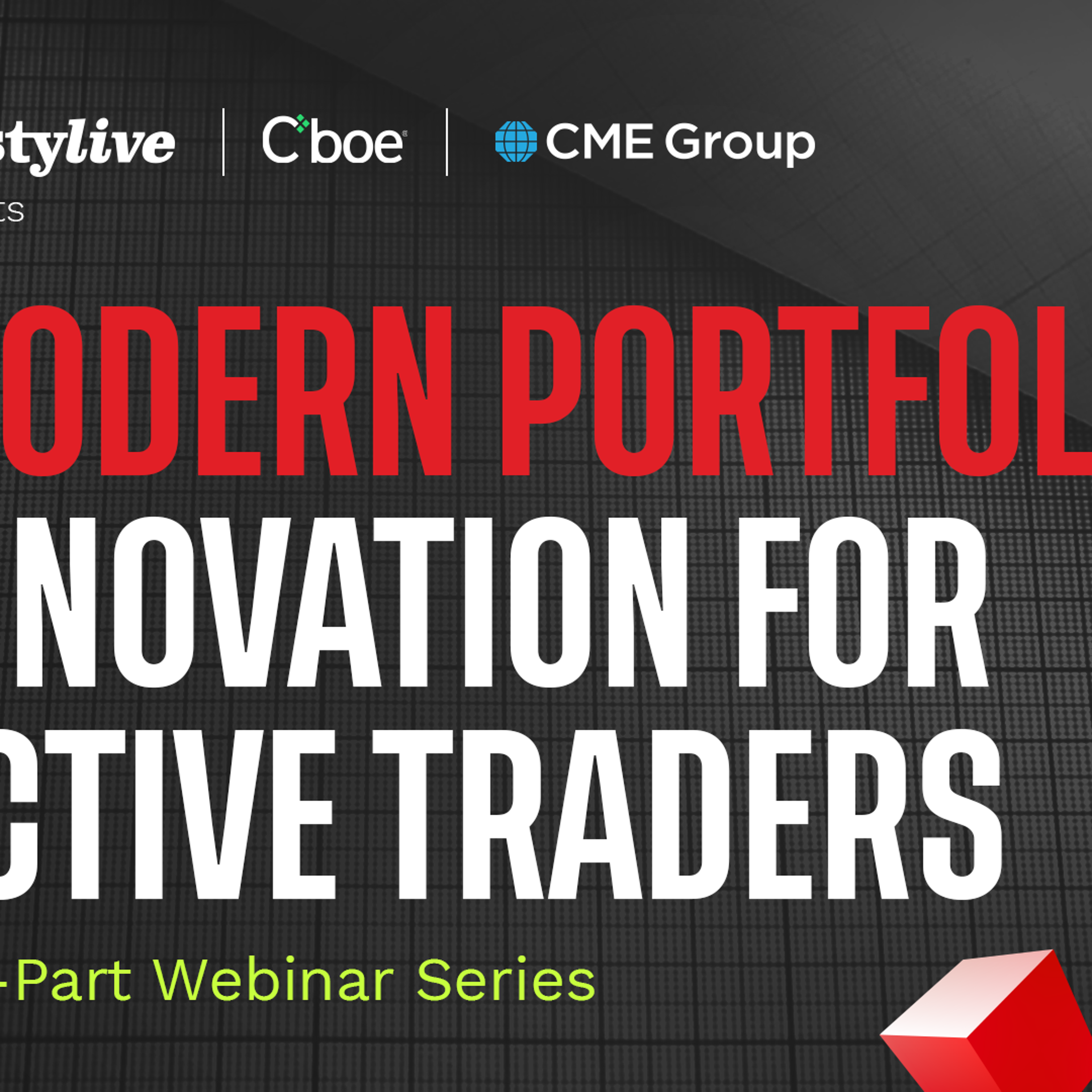 tastylive: Modern Portfolio Innovation for Active Traders tastylive: Modern Portfolio Innovation for Active Traders