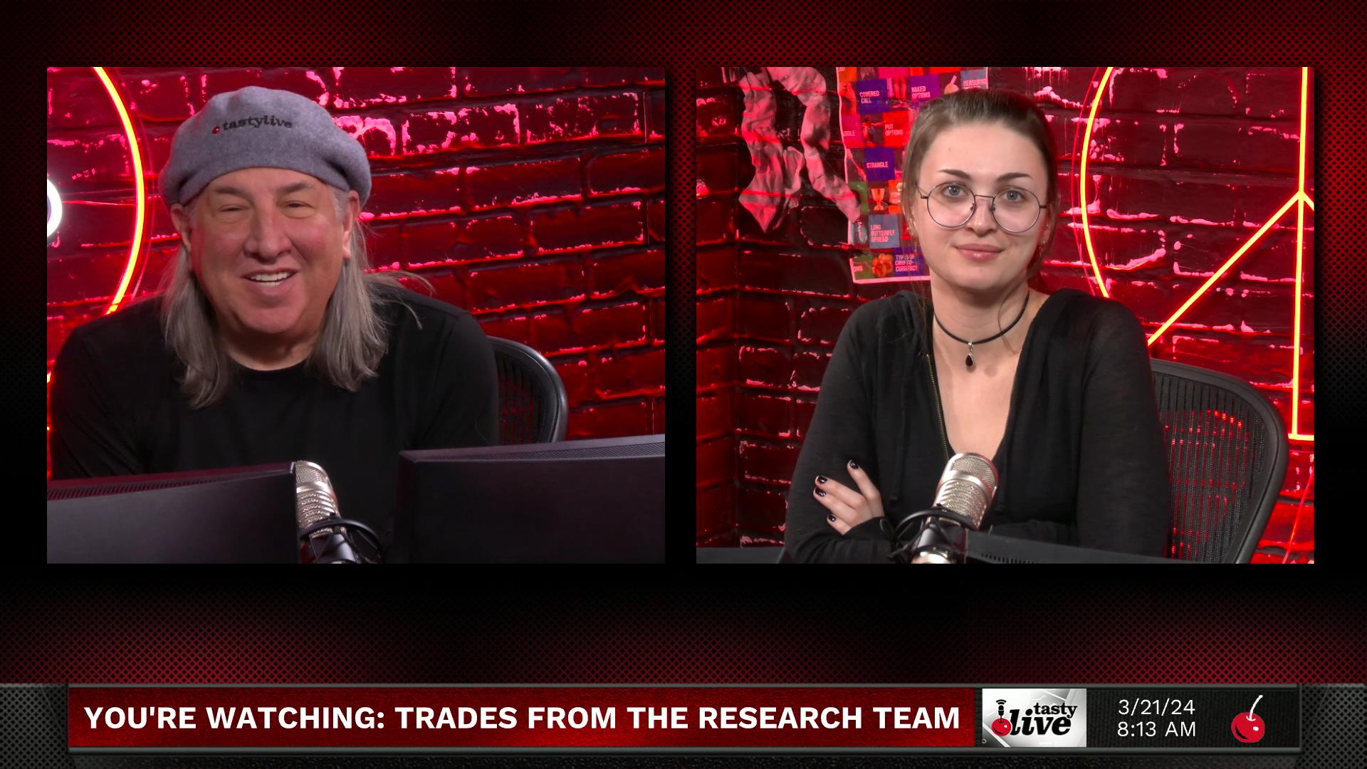 Trades From the Research Team LIVE - March 21, 2024 - Trades from the Research Team Live Episode cover