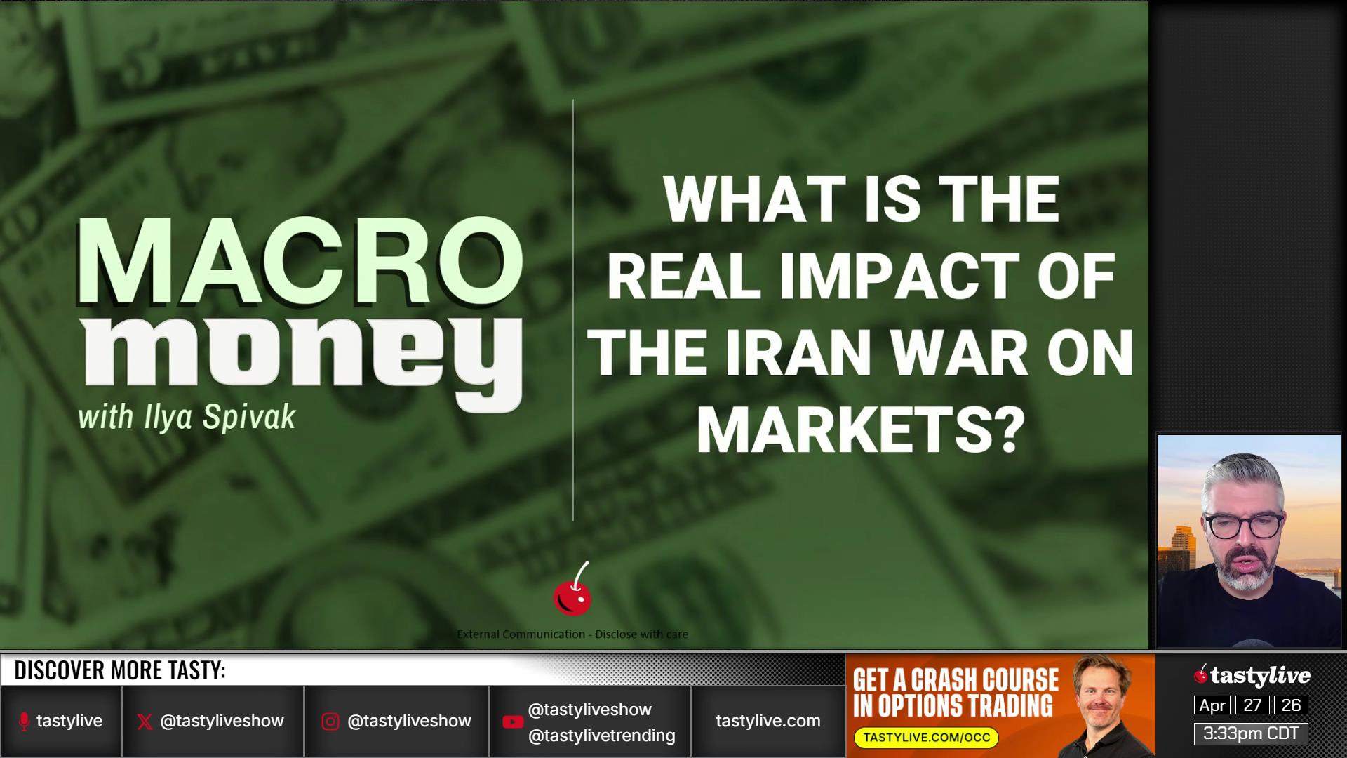 Macro Money - April 27, 2026 - What Is The Real Impact Of The Iran War On Markets? Episode cover
