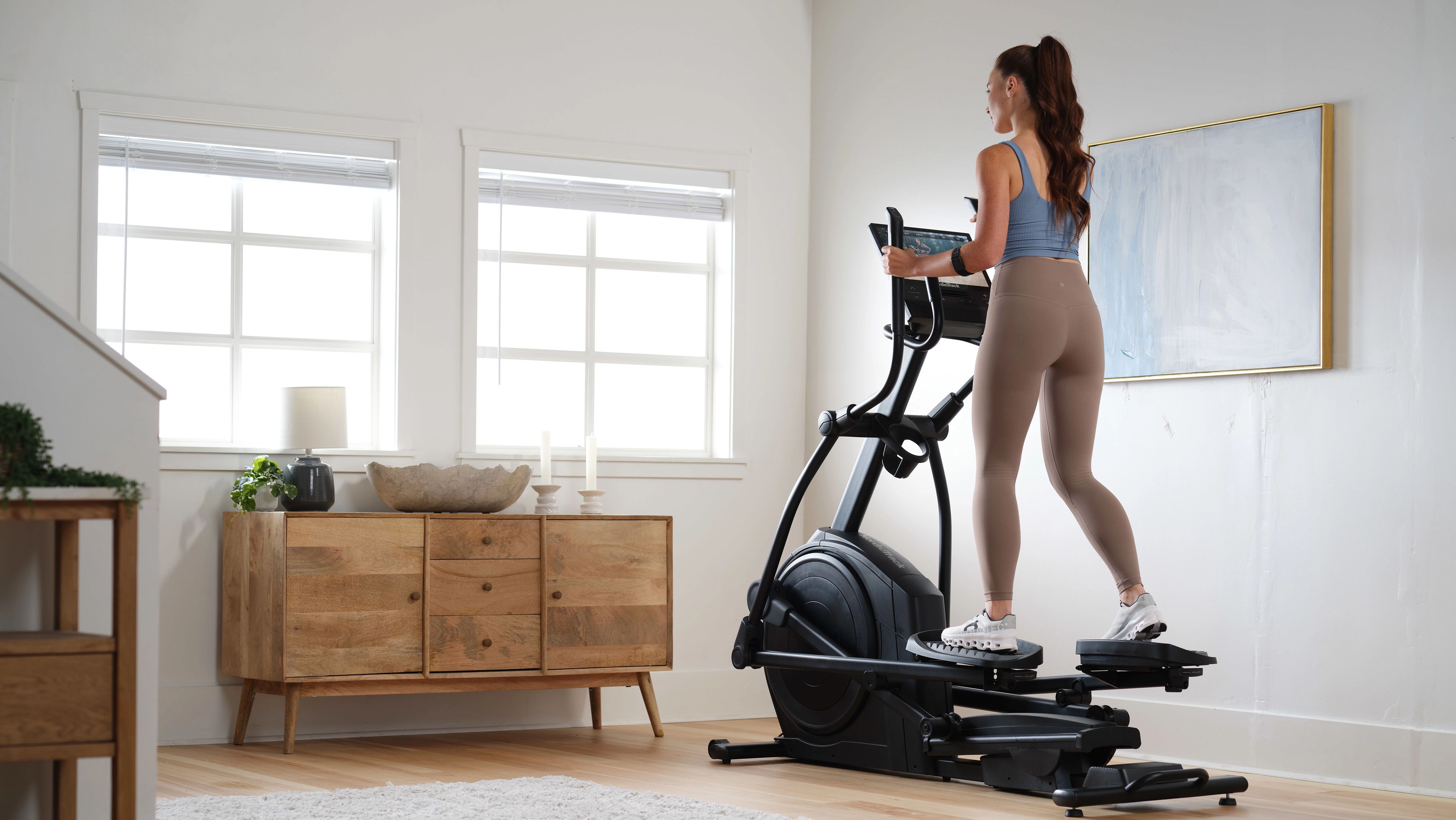 Increase VO2 max with low-impact elliptical workouts. iFIT guides your intensity to help improve endurance and cardiovascular fitness.
