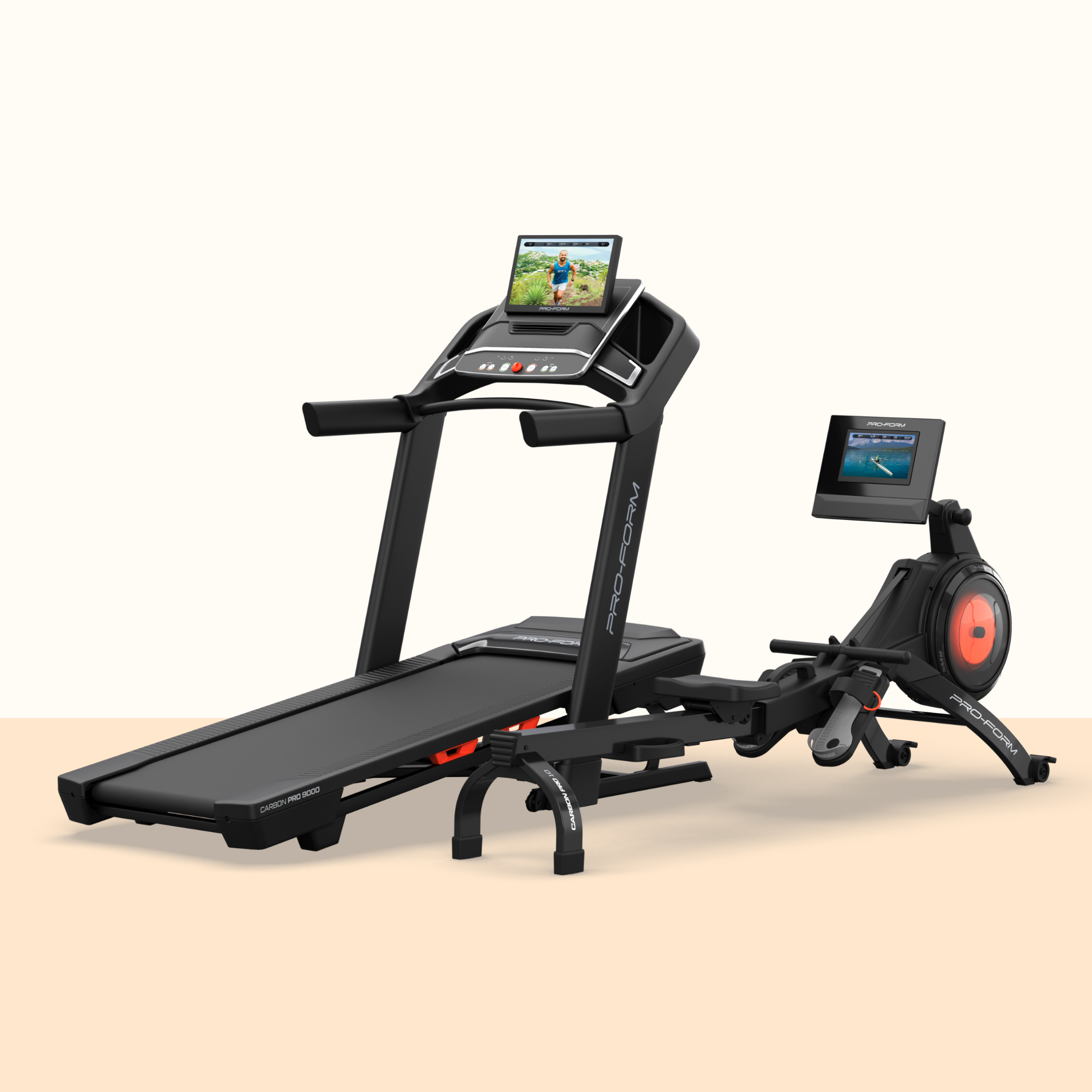 ProForm Carbon Pro 9000 Treadmill & Carbon Pro10 Rower Bundle