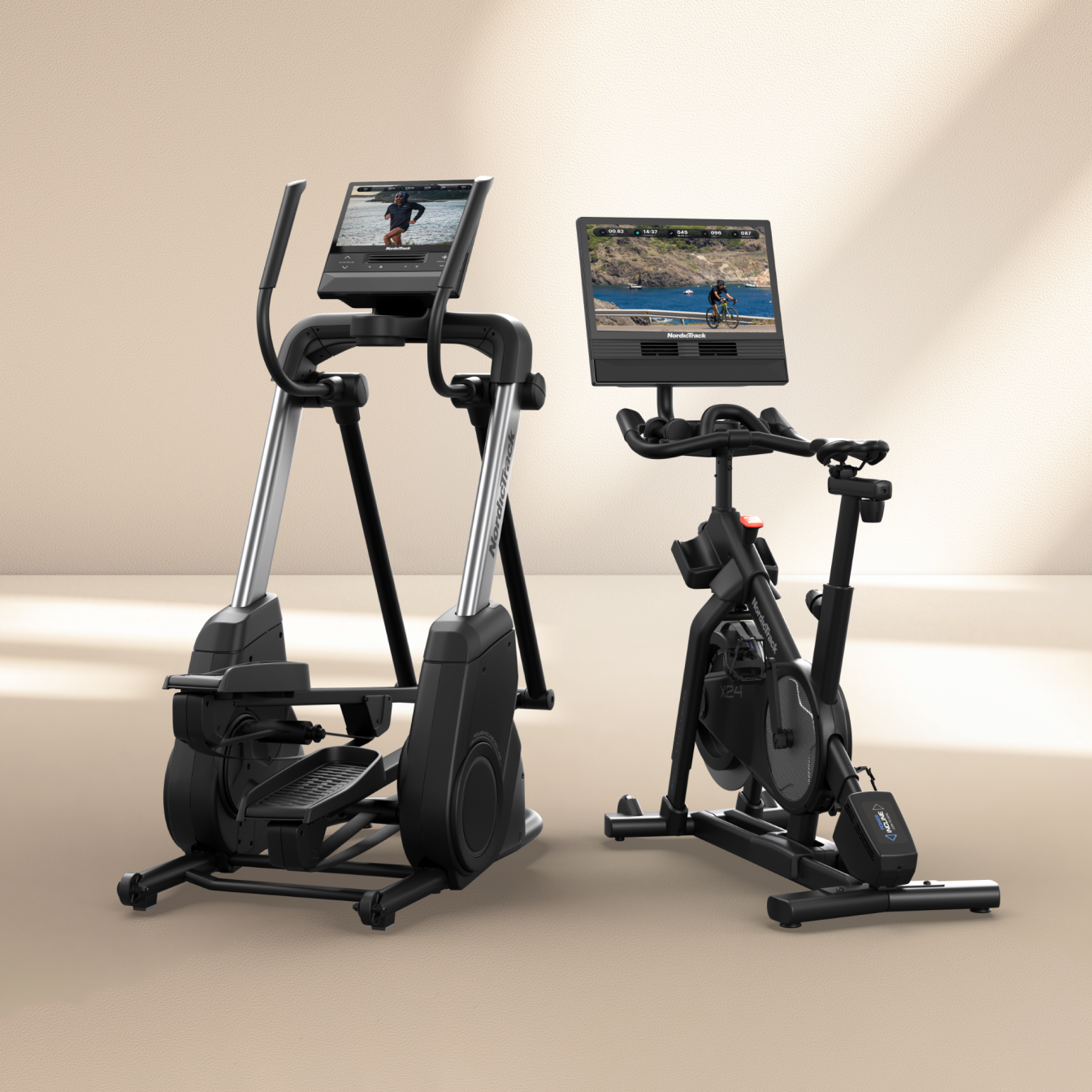 NordicTrack X16 Elliptical & X24 Bike Bundle - NordicTrack