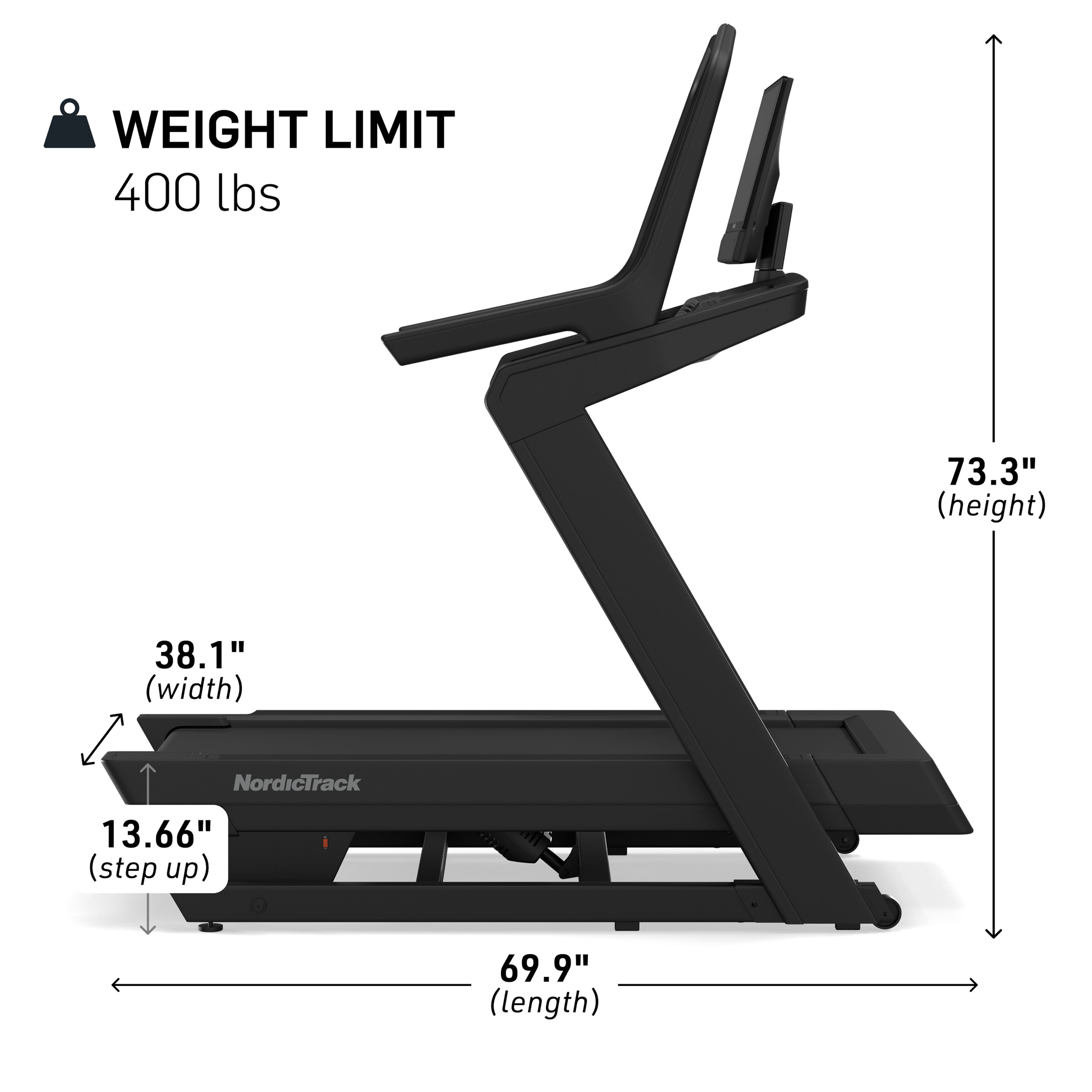 X16 Incline Treadmill - NordicTrack