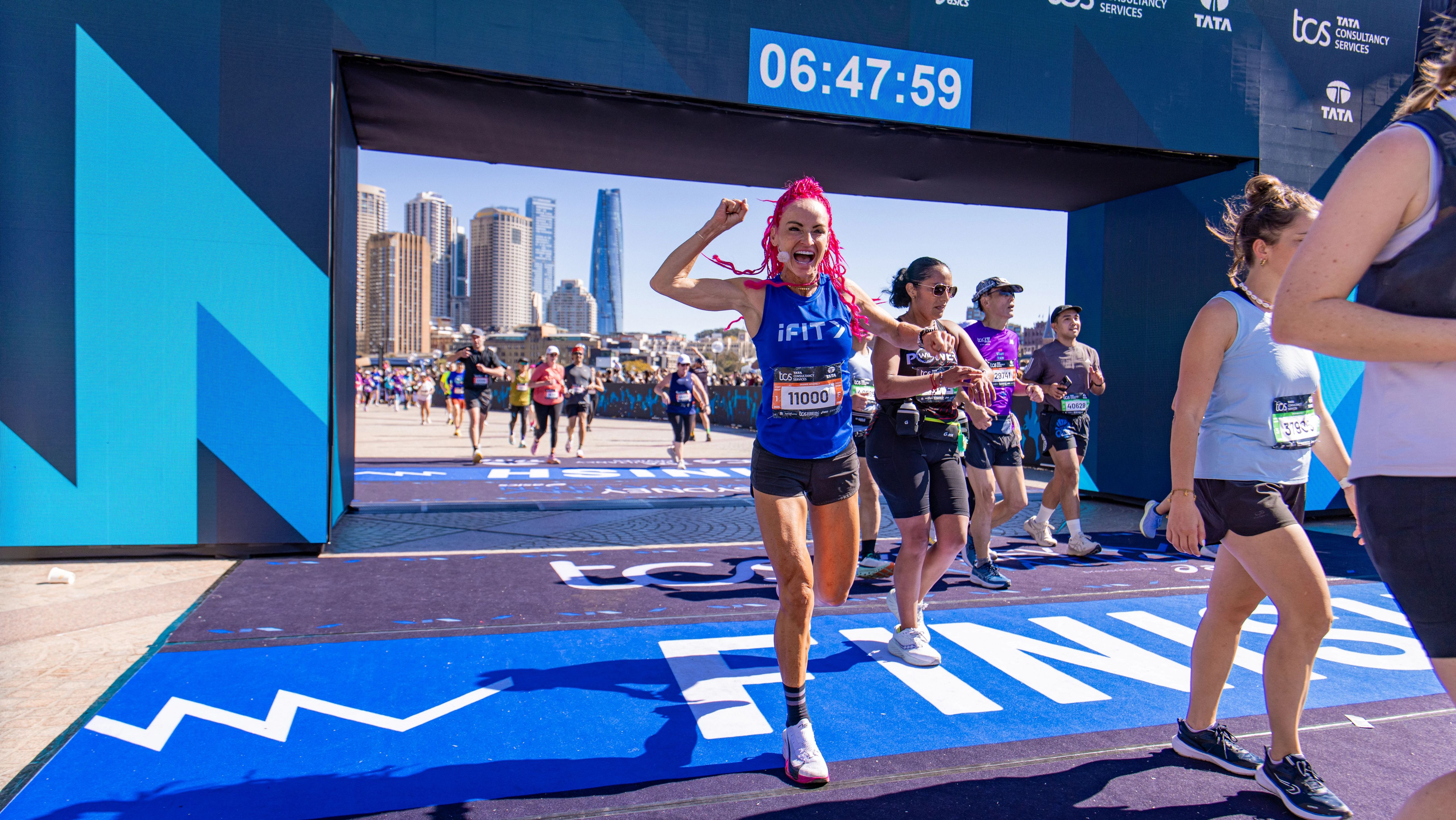 Capture the emotion of crossing the marathon finish line. Discover the determination, energy, and achievement behind every runner’s final step.