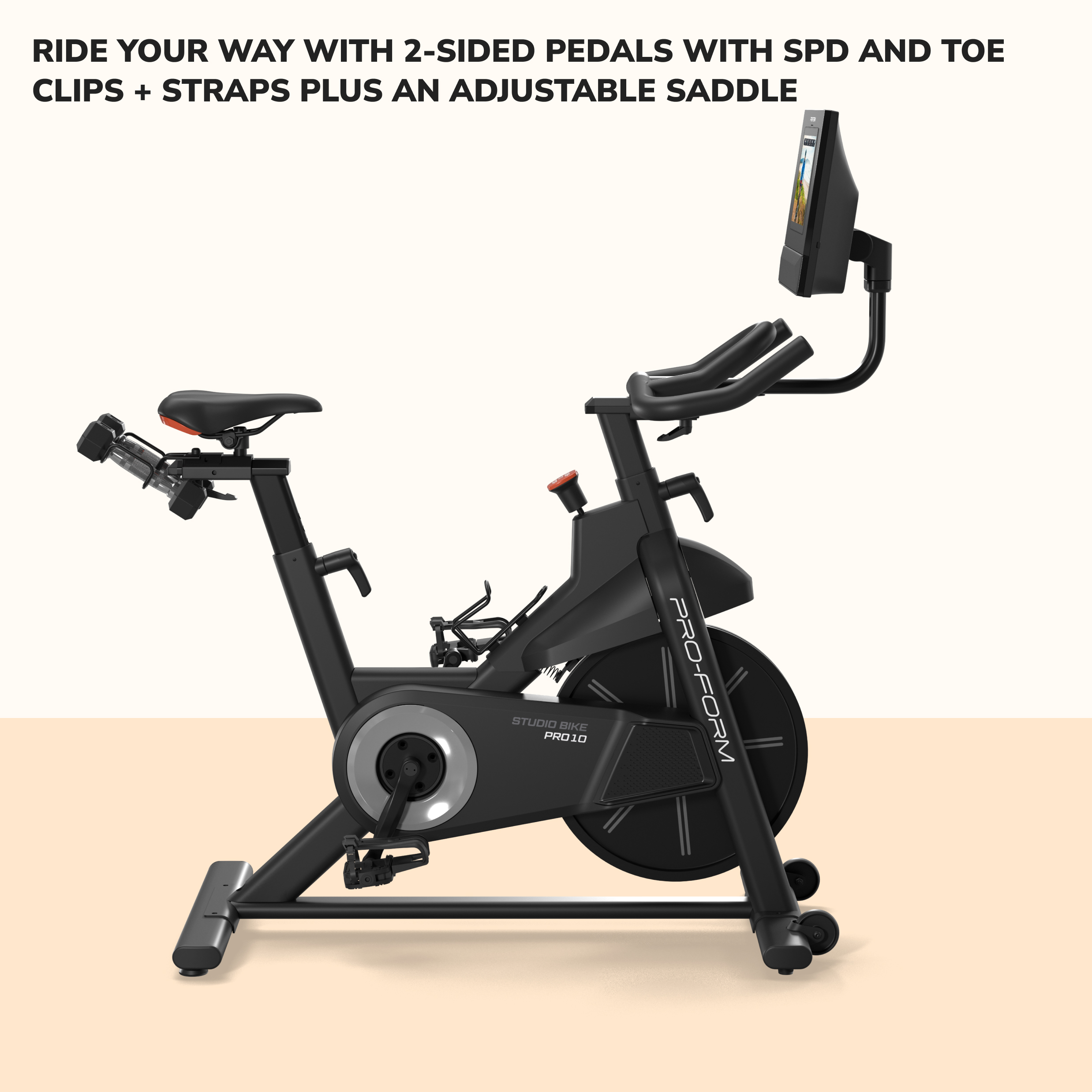 buy stationary bicycle Spinning Aero Connected Spinner Bike or the Go Console for a simpler experience Carbon Pro10 Studio Bike